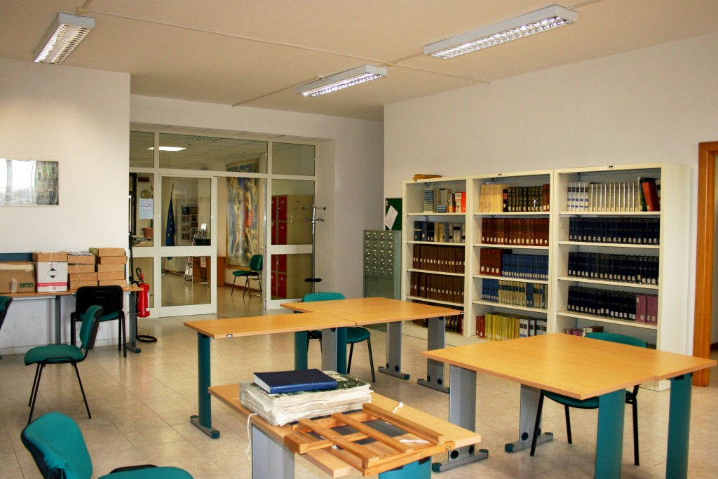 Sala di studio e consultazione